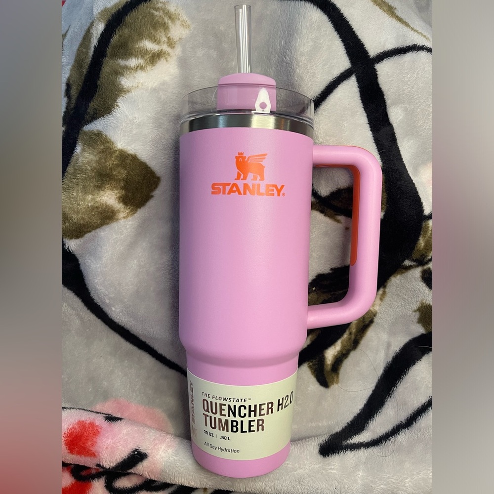Stanley 30oz stainless steel H2.0 Flowstate Quencher Tumbler Amethyst